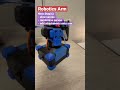 Arduino Robotic Arm with Servos #arduino #arduinoproject #servomotors #electronics #engineering