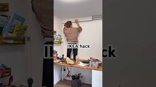 How I hid those awful pipes in the kids’ room with IKEA MOSSLANDA shelf (902.921.03). Quick & cheap
