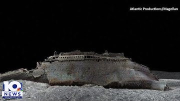 First-ever full size 3D scan of the Titanic shipwreck