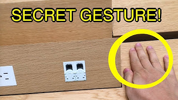 Secret Gesture Opens Trap Door In Apple Store Tables (Genius Bar)