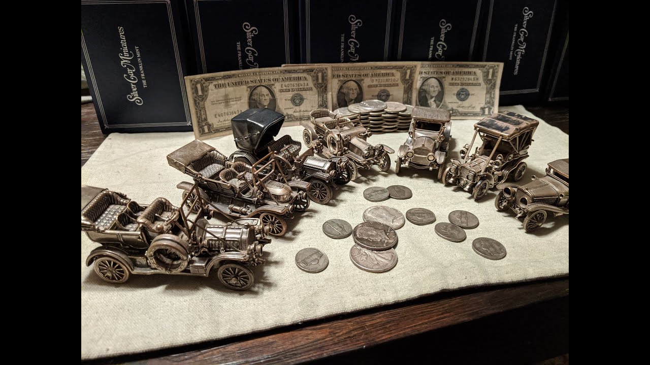 Sterling Silver Antique cars - YouTube