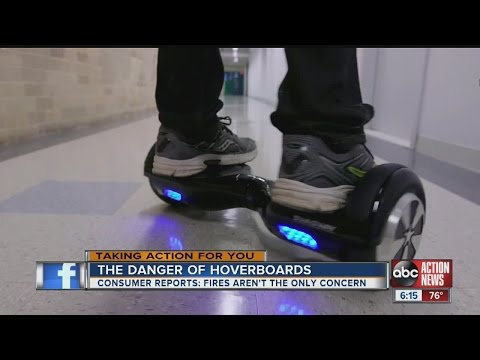 Video: Är hoverboards fortfarande farliga?