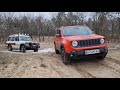 Jeep PATRIOT против Toyota HILUX OFFROAD Jeep Renegade, Cherokee Trailhawk, Mitsubishi Pajero