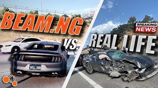 Real-Life Accidents in BeamNG Drive #4