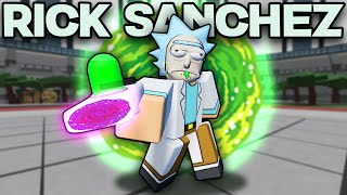 RICK SANCHEZ Destroys ENTIRE SERVER in Heroes Battlegrounds (ROBLOX)