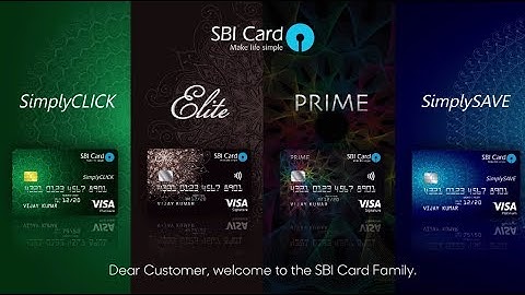 New SBI Cardholders | How to use the SBI Card website