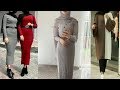 ستايلات تركية لملابس صوف شتوية للمحجبات بالوان جديدة ودافئة موضة 2019