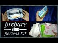 Part 2-Idea to store your sanitary pad for school,collage || how to keep pad ||period kit for girls