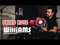 LANÇAMENTO DA @WilliamsDrumheads - Modelo RDT2🔴 Peles Vermelhas com DOT