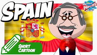 Spain for Kids  Facts and more about Spain from Professor Propeller (animated)