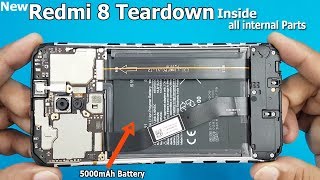 Redmi 8 Full Disassembly / Redmi 8 Teardown || How to Open Redmi 8 Back Panel & all internal Parts