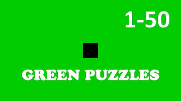 GREEN Game (IOS/ANDROID): All Levels Walkthrough 1-50 | GREEN Mobile Game | Bart Bonte