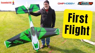 BREAKING IT IN ! First flight | OMP Hobby Edge 540 74" on 12S SunnySky power system | iActiveRC