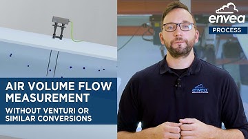 Air Volume Flow Measurement without Venturi or Diameter reduction, AirFlow P, ENVEA
