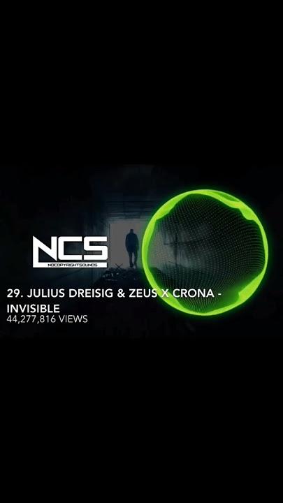 Julius Dreisig Zeus x Corona - Invisible [Ncs Release]# shorts