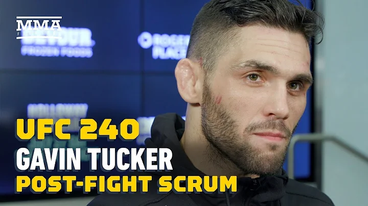 UFC 240: Gavin Tucker Is 'Sick' Of Conor McGregor ...