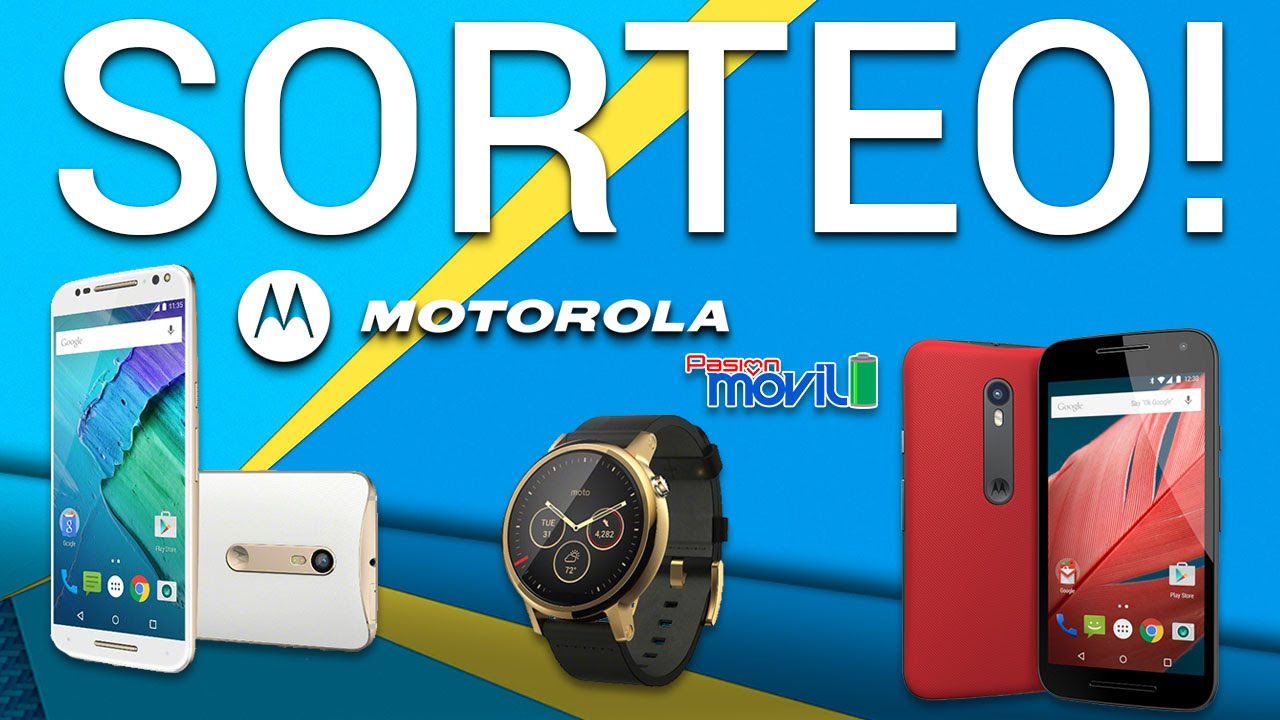 Gana con #PasiónMóvil un Moto 360 2015