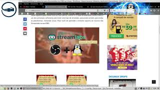 OBS with Browser Source Plugin for Linux