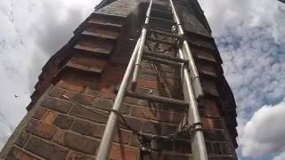 Powick Mill Chimney  Worcester UK Dawson Steeplejacks