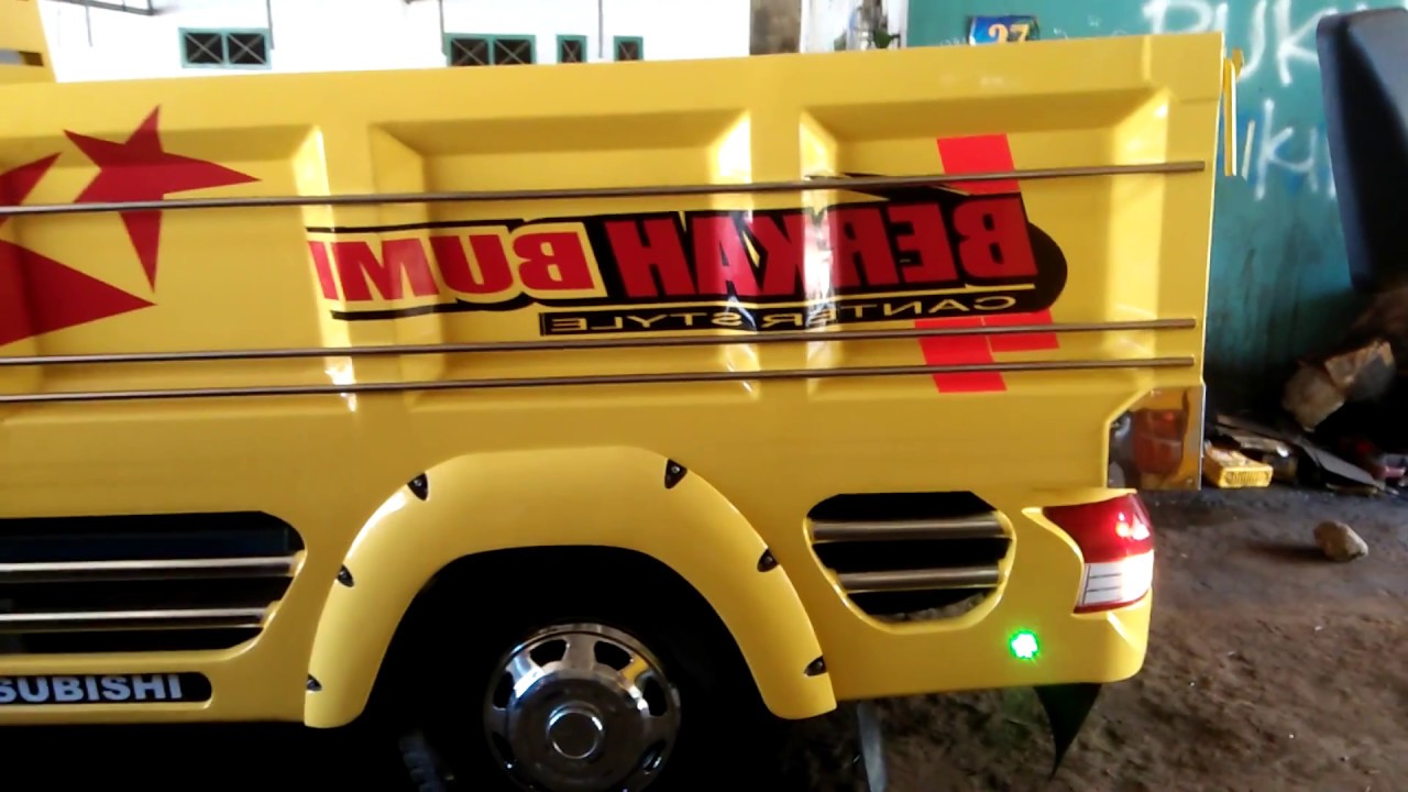  Modifikasi  Truk  Engkel  4 Ban DESIGNER LAWAS