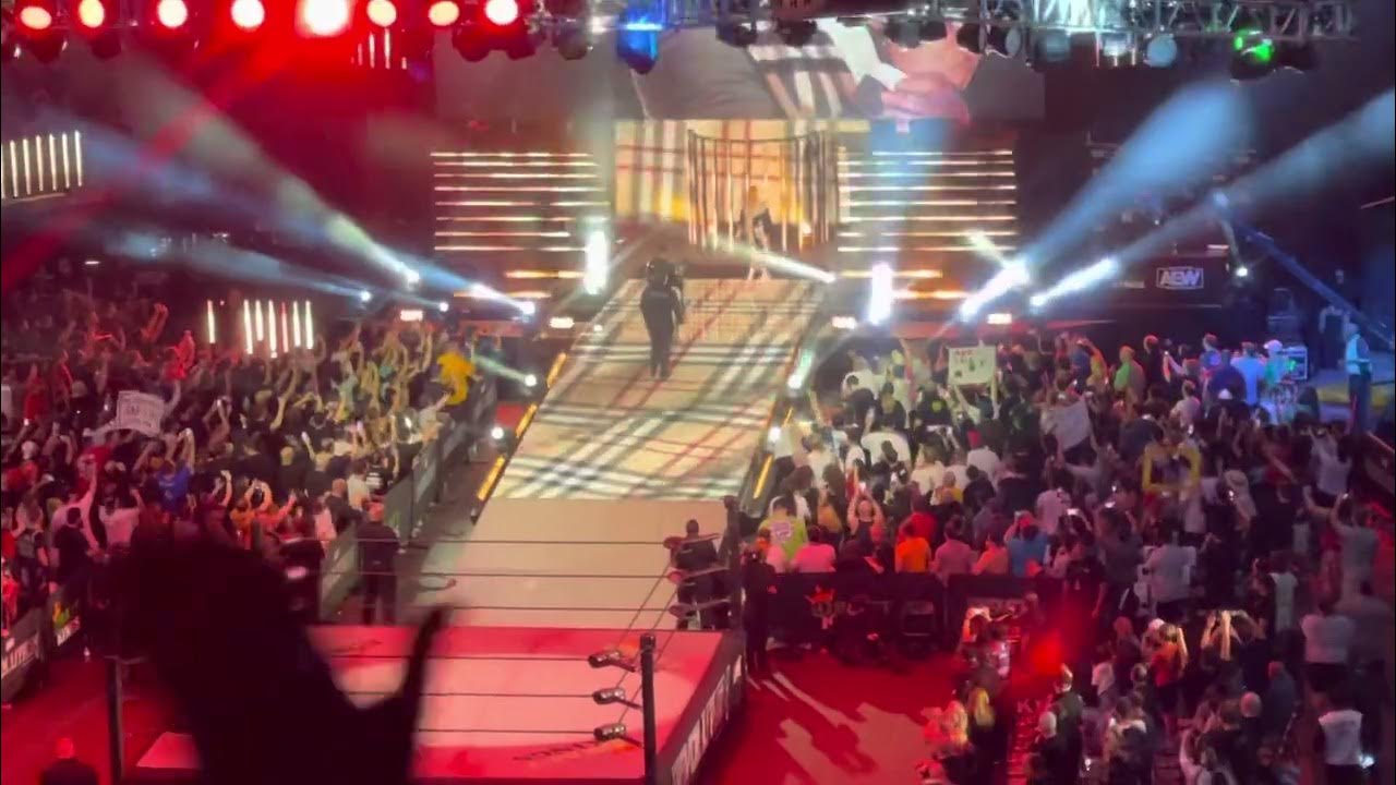 MJF AEW Revolution entrance YouTube