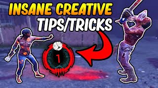BEST INSANE CREATIVE SURVIVOR TIPS & TRICKS - Dead by Daylight