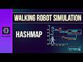 Walking Robot Simulation