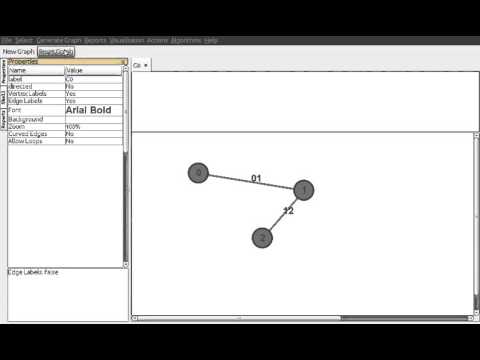 GraphTea: Edge Weight and Label