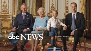Little Prince George Steals the Scene in a Picture Featuring 4 Generations of Royals