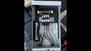 What's a solar combiner box
