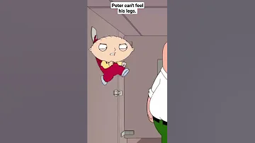 Peter using Stewie in bathroom | #familyguy #shorts #petergriffin