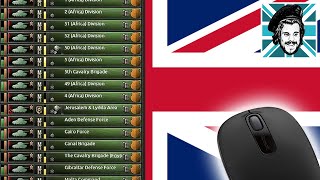 DEFEAT Germany As TANK ONLY UK - Hearts of Iron 4 hoi4