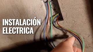 Instalación eléctrica. Punto y Toma. Iluminación.