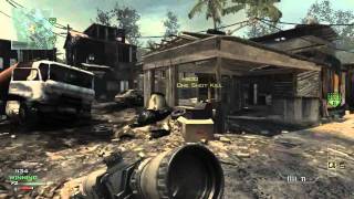 How did he know he was there?! MW3 X-Ray vision!