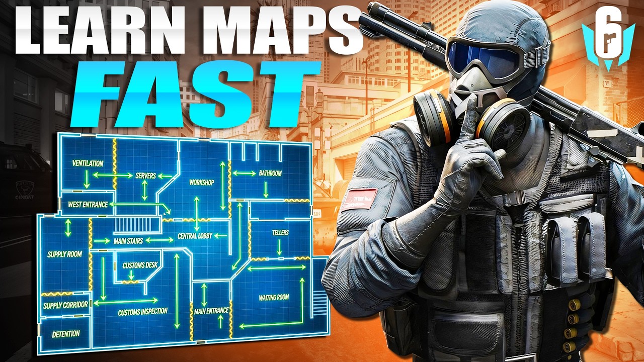 How to Learn Maps FAST - Rainbow 6 Mobile