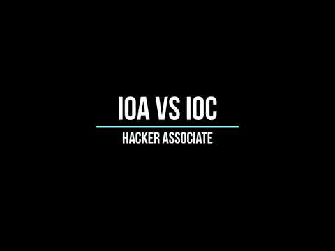 దాడి సూచిక vs రాజీ సూచిక | IOA vs IOC