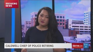 Retirement of Caldwell Police Chief