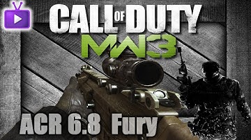 MW3 Wii Gameplay TDM on Bakarra ACR Fury