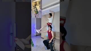 SPIDER-MAN TUTORIAL!😆#spiderman #couple #behindthescenes