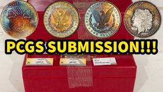 CRAZY! 55 COIN PCGS SUBMISSION RESULTS! ANACS/NGC CRACKOUTS