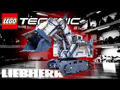Lego 42100 Liebherr 9800 in Action. 