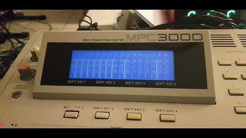 MPC 3000 Track Mute