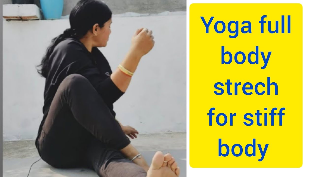 5 minute yoga fullbody strech for stiff body 
