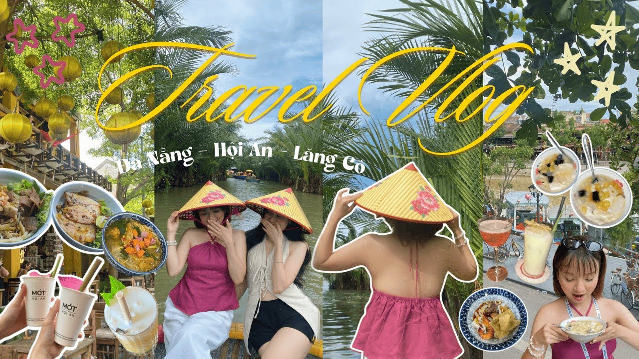 TRAVEL VLOG | 3N2Đ du hí Đà Nẵng - Hội An - Lăng Cô (˶˃ ᵕ ˂˶) Ăn sập các hàng quán local 𓆝 ⋆｡𖦹°⋆.˚𓇼