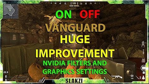 VANGUARD BEST VISIBILITY NVIDIA FILTERS AND GRAPHICS SETTINGS