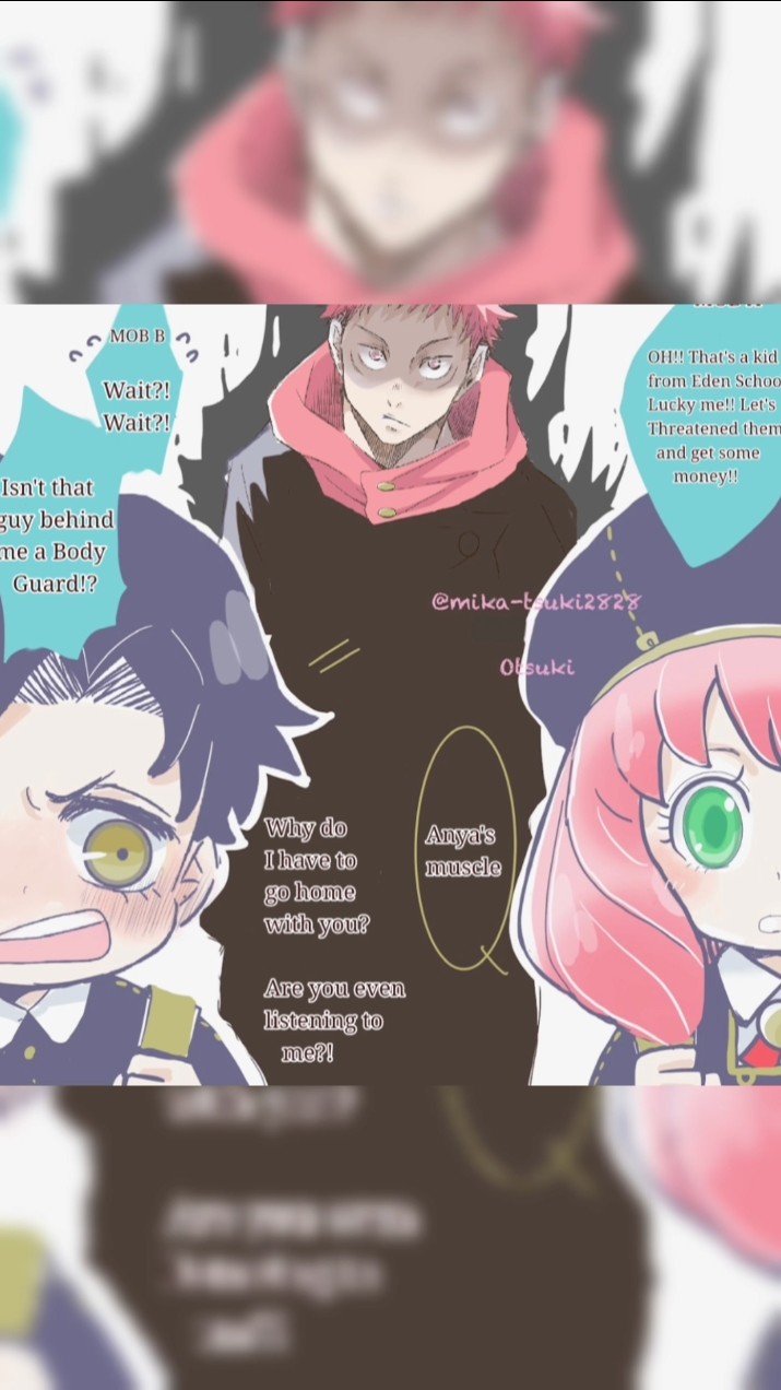 Jujutsu Kaisen X Spy X Family 🌚 Comic Dub #spyxfamily #jjk