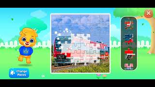 🚅 Train Photo Puzzle (36 Pieces) - Puzzle Kids Jigsaw Puzzles Walkthrough screenshot 5