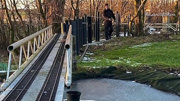 Harrild Railroads p.164 - Double Folding Bridge #15 - Connect to the 5 m bridge