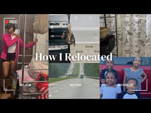 How I Relocated To A New State With No Car, No Job, And No Home As A Single Mom | Vlog