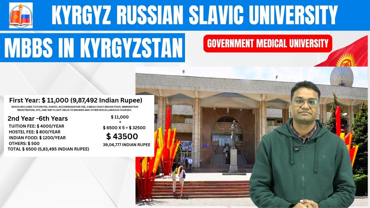 MBBS in Kyrgyzstan for Indian Students - Kyrgyz Russian Slavic University +91-7877535751